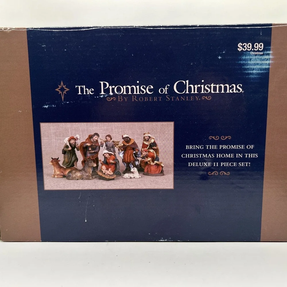 Robert Stanley Nativity Set 11‑Pc